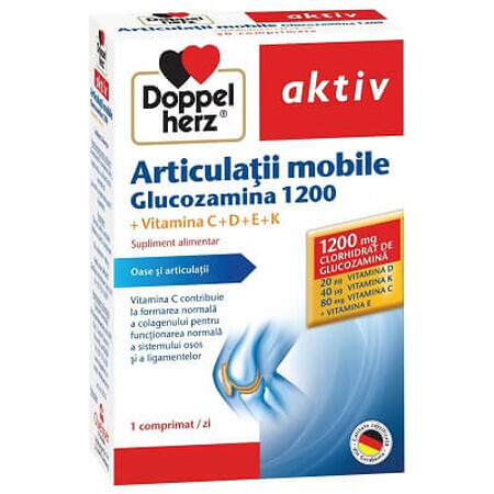 Articolazioni mobili Glucosamina 1200, 30 compresse, Doppelherz