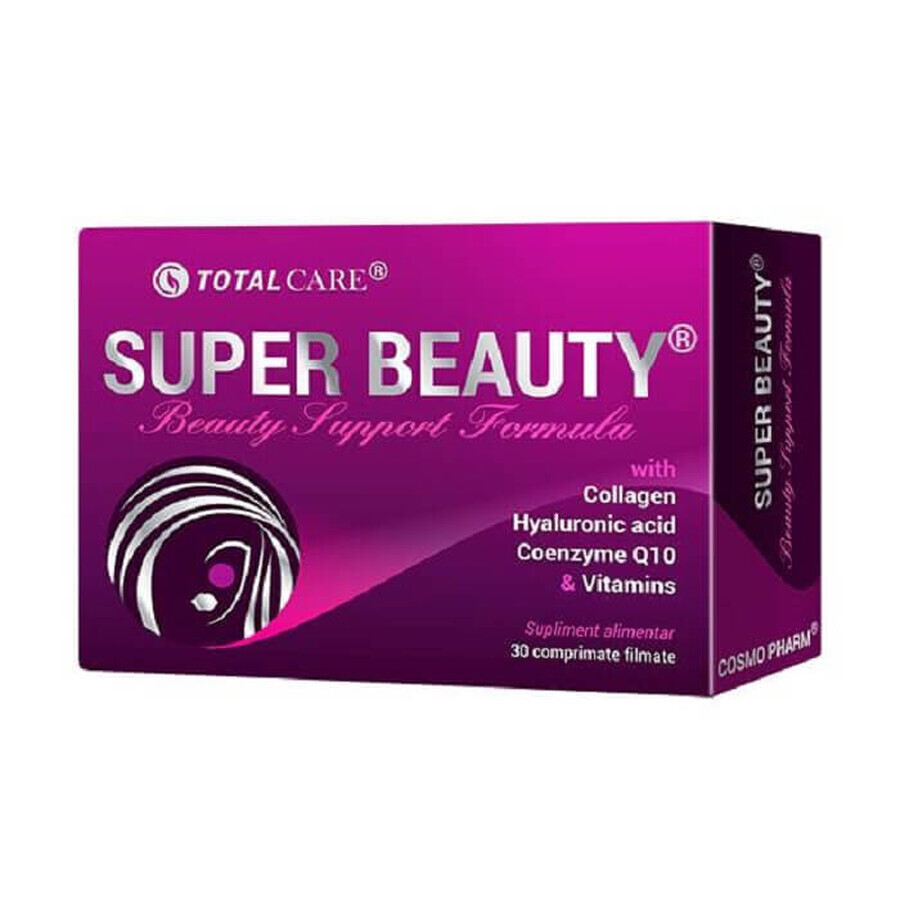 Super Beauty, fórmula de apoyo a la belleza, 30 comprimidos, Cosmopharm