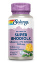 Super Rhodiola 500mg Solaray, 30 c&#225;psulas, Secom