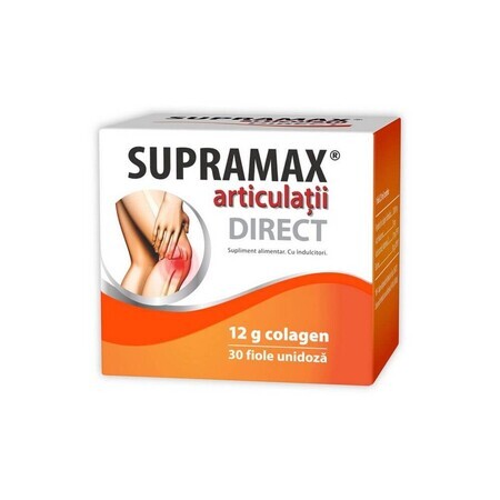 Supramax Joints Direct 12g colágeno, 30 ampollas, Zdrovit