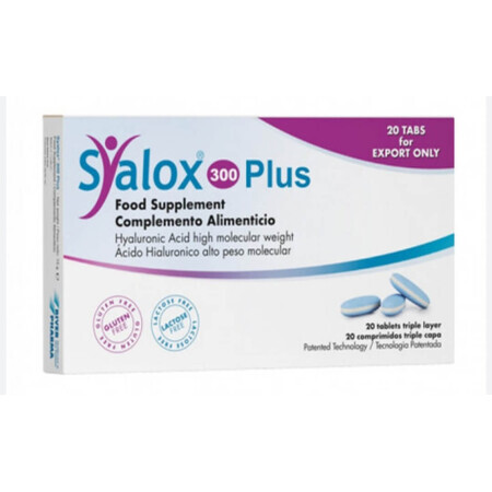 Syalox 300 Plus, 20 comprimidos, River Pharma