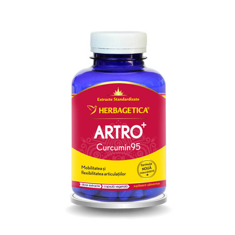 Arthro+ Curcumin95, 120 cápsulas, Herbagetica