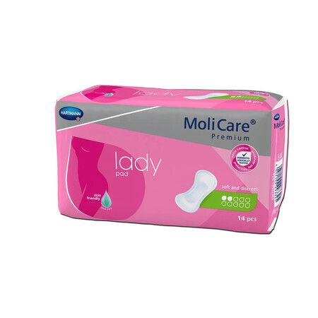 MoliCare® Lady Pad 2 Gocce Assorbenti 14 Pezzi