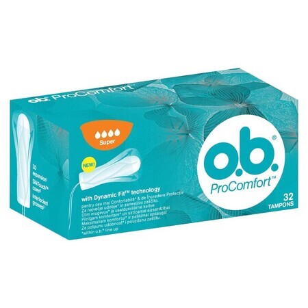 Almohadillas ProComfort Super, 32 piezas, OB