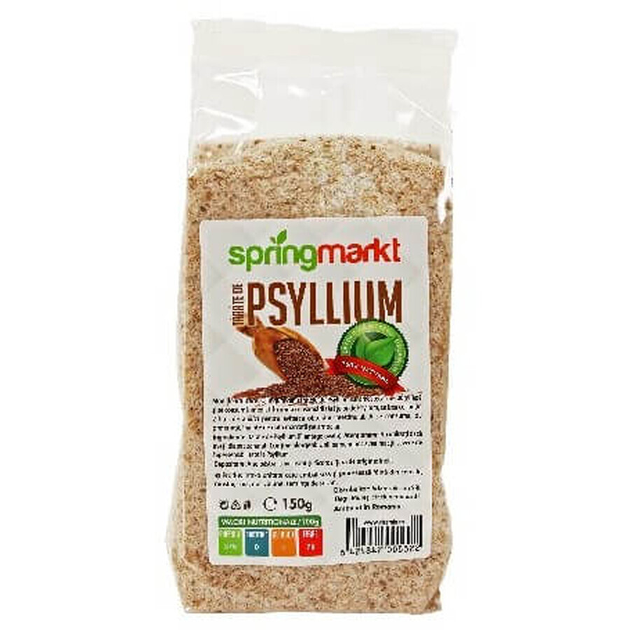 Tarate de Psyllium, 150 g, Spring Markt