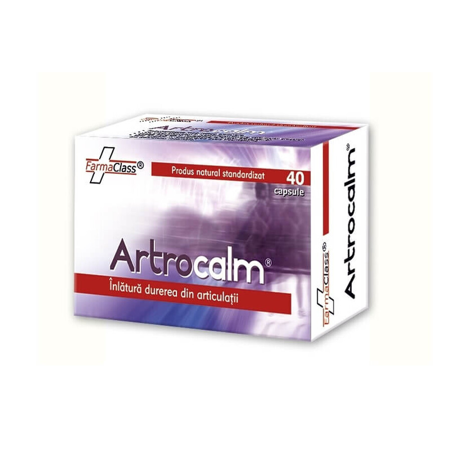 Arthrocalm, 40 cápsulas, FarmaClass