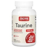 Taurina 1000 mg, Aminoácido antioxidante Jarrow Formulas, 100 cápsulas, Secom