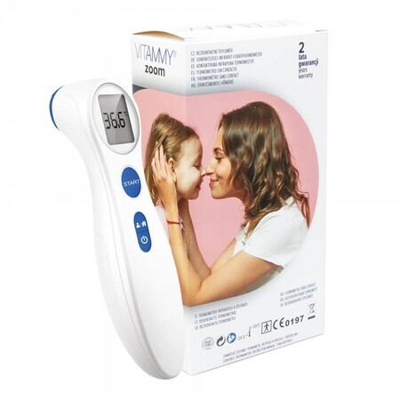 Non Contact Thermometer, 014659, Vitammy Zoom