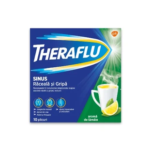 Theraflu Sinus Przeziębienie i Grypa, 10 saszetek, GSK