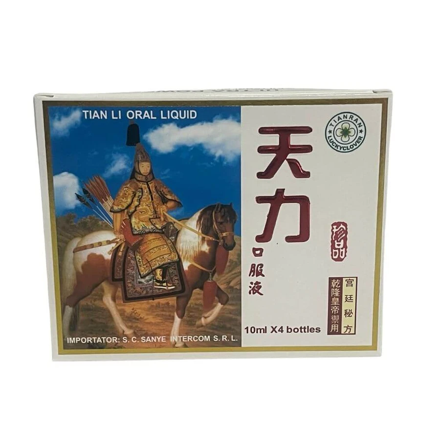 Tianli Natural Potent Ultra Power, 4 fiale, China