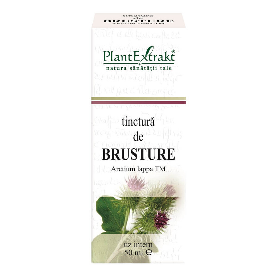 Tinctură de Brusture, 50 ml, Plant Extrakt