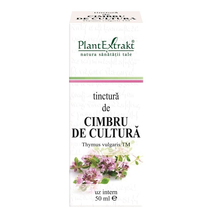 Tinctura de Cimbru, 50 ml, Plant Extrakt