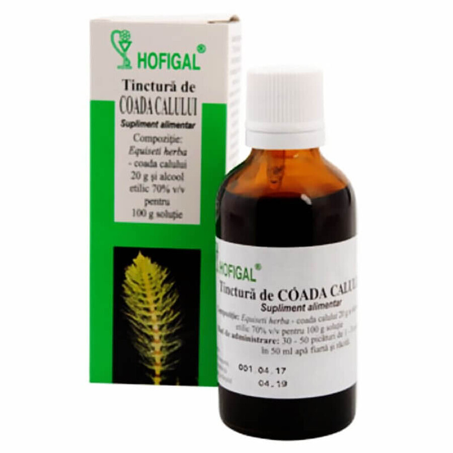 Tinctură de Coada Calului, 50 ml, Hofigal