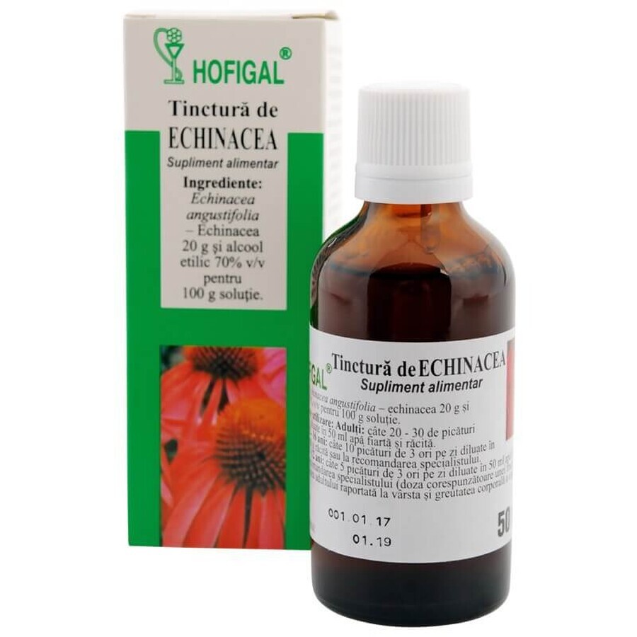 Echinacea tinctuur, 50 ml, Hofigal