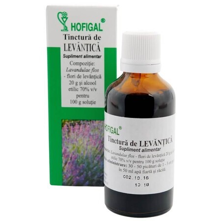 Tintura de Levántica, 50 ml, Hofigal