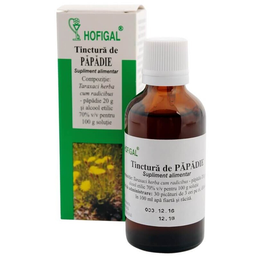 Tintura de diente de león, 50 ml, Hofigal