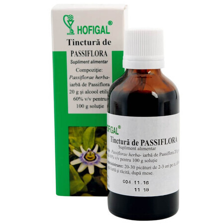 Passiebloem Tinctuur, 50 ml, Hofigal