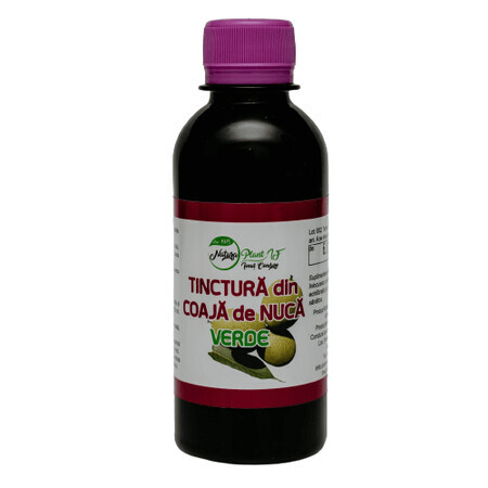 Tinctura din coaja de nuca verde, 200 ml, Natura Plant