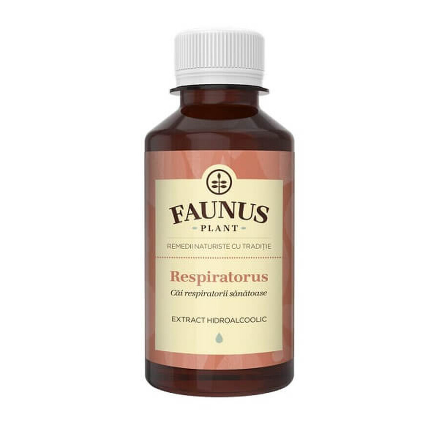 Respiratorus Tinctuur, 200 ml, Faunus Plant