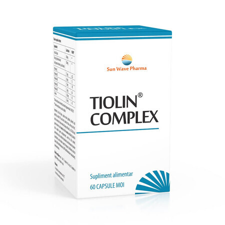 Tiolin Complex, 60 cápsulas, Sun Wave Pharma