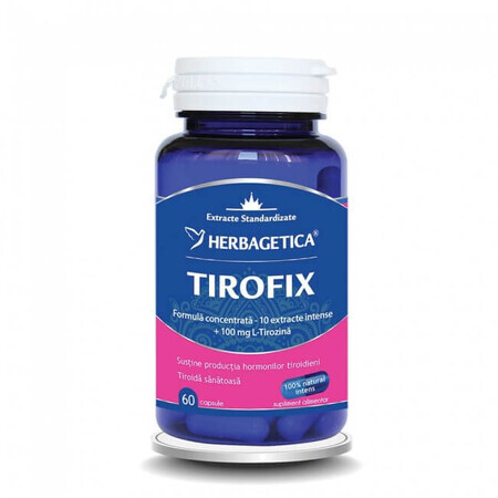 Tirofix, 60 capsules, Herbagetica