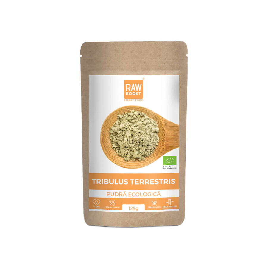 Tribulus Terrestris Bio-Pulver, 125 g, Rawboost Smart Food