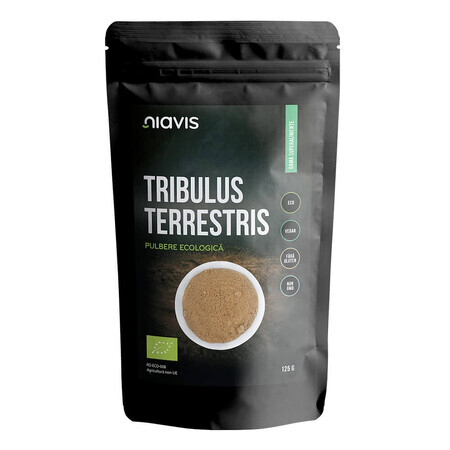 Tribulus Terrestris polvo ecológico, 125g, Niavis