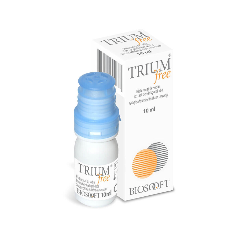 Trium free picături, 10 ml, Biosooft Italia