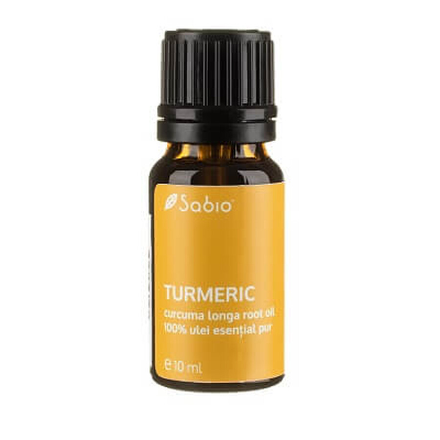 TURMERIC, ulei esențial (curcuma longa), 10 ml, Sabio