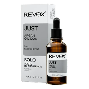 Aceite de argán Just Argan Oil 100%, 30 ml, Revox