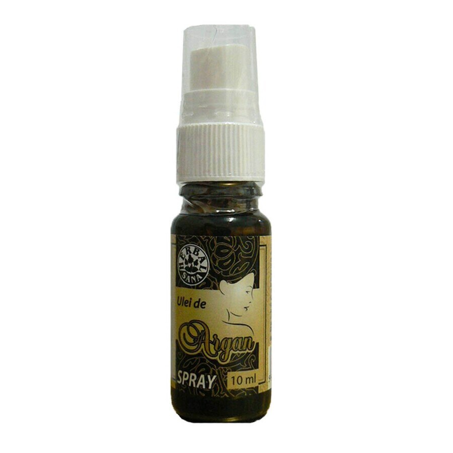 Ulei de Argan presat la rece spray, 10 ml, Herbavit