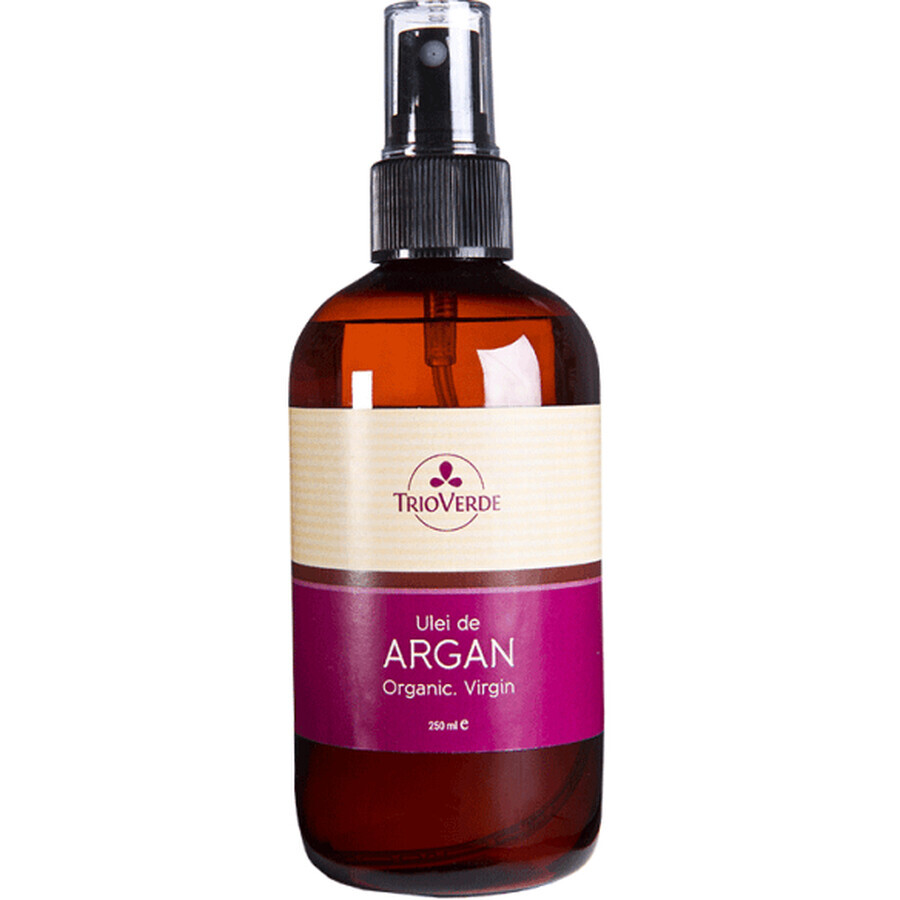 Aceite de argán virgen en spray, 250 ml, Trio Verde