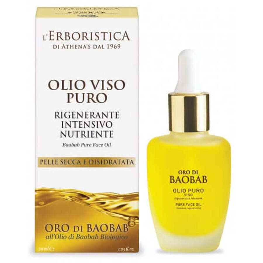 Aceite de baobab para el rostro, 30 ml, L'Erboristica