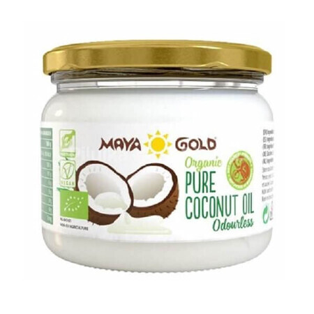 Aceite de coco eco puro sin olor, 280 ml, Maya Gold