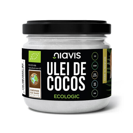 Aceite de coco virgen extra ecológico, 200 g, Niavis