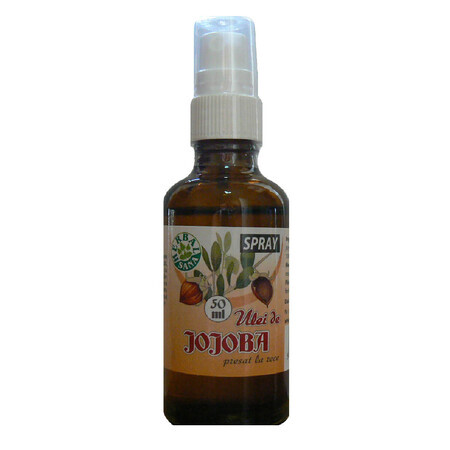 Olio spray di Jojoba spremuto a freddo, 50 ml, Herbavit