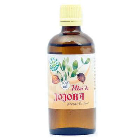 Aceite de jojoba prensado en frío, 100 ml, Herbavit