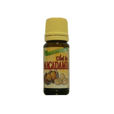 Aceite de macadamia prensado en frío, 10 ml, Herbavit