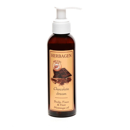 Chocolate Dream massageolie, 150 ml, Herbagen