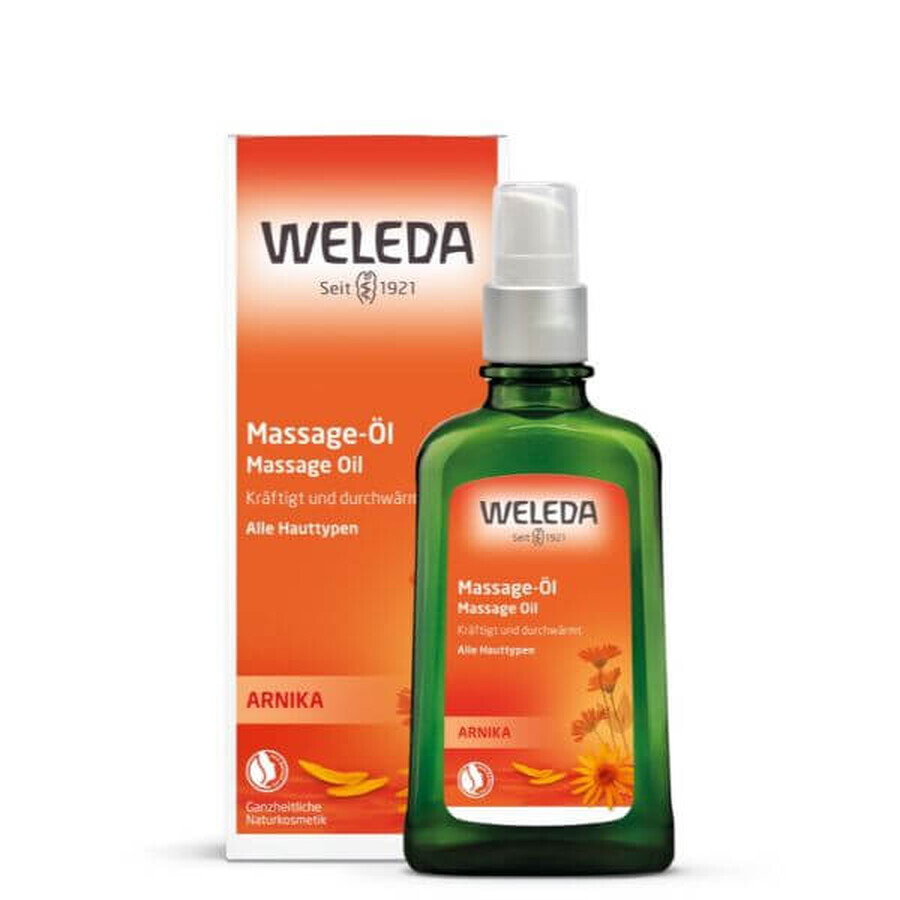 Aceite de masaje con extracto de árnica, 100ml, Weleda