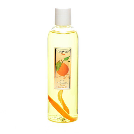 Aceite de masaje de naranja, 250 ml, Herbagen