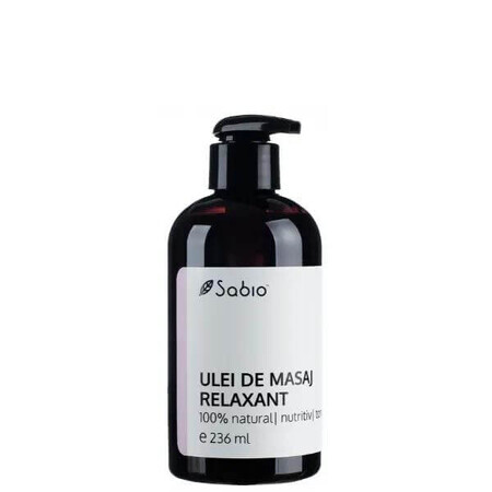 Aceite de masaje relajante, 236 ml, Sabio