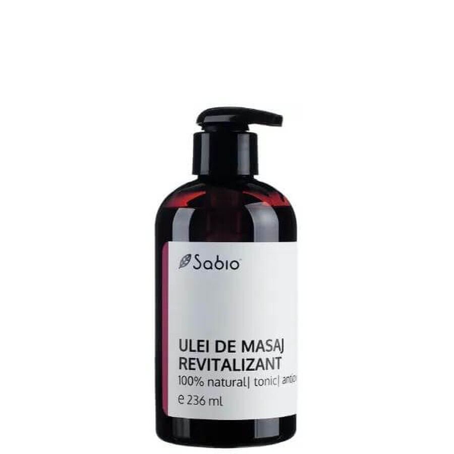 Ulei de masaj revitalizant, 236 ml, Sabio