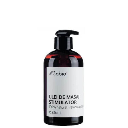 Stimulierendes Massageöl, 236 ml, Sabio