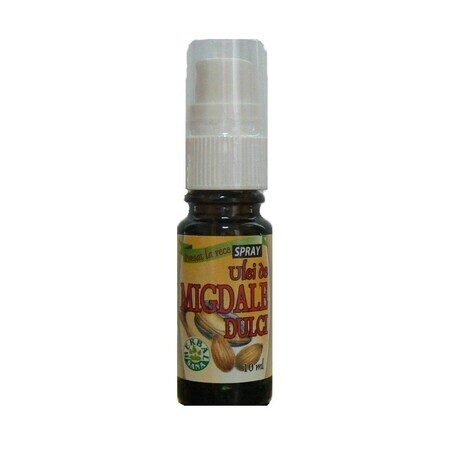 Aceite de almendras dulces en spray, 10 ml, Herbavit