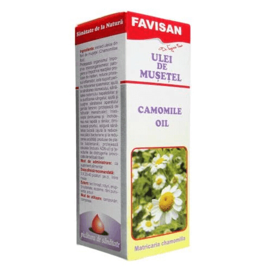 Olio di camomilla, 30 ml, Favisan