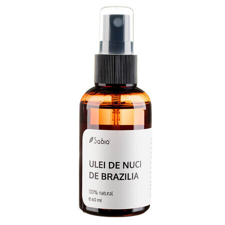 Aceite de nuez de Brasil 100 natural, 60 ml, Sabio