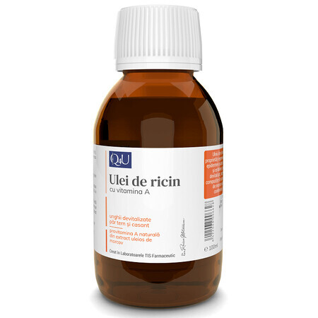 Aceite de ricino con vitamina A, 100 ml, Tis Farmaceutic