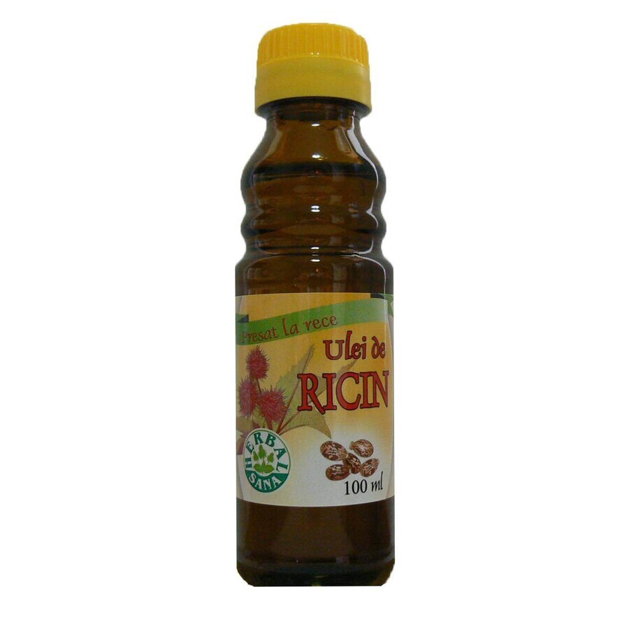 Ulei de Ricin, 100 ml, Herbavit