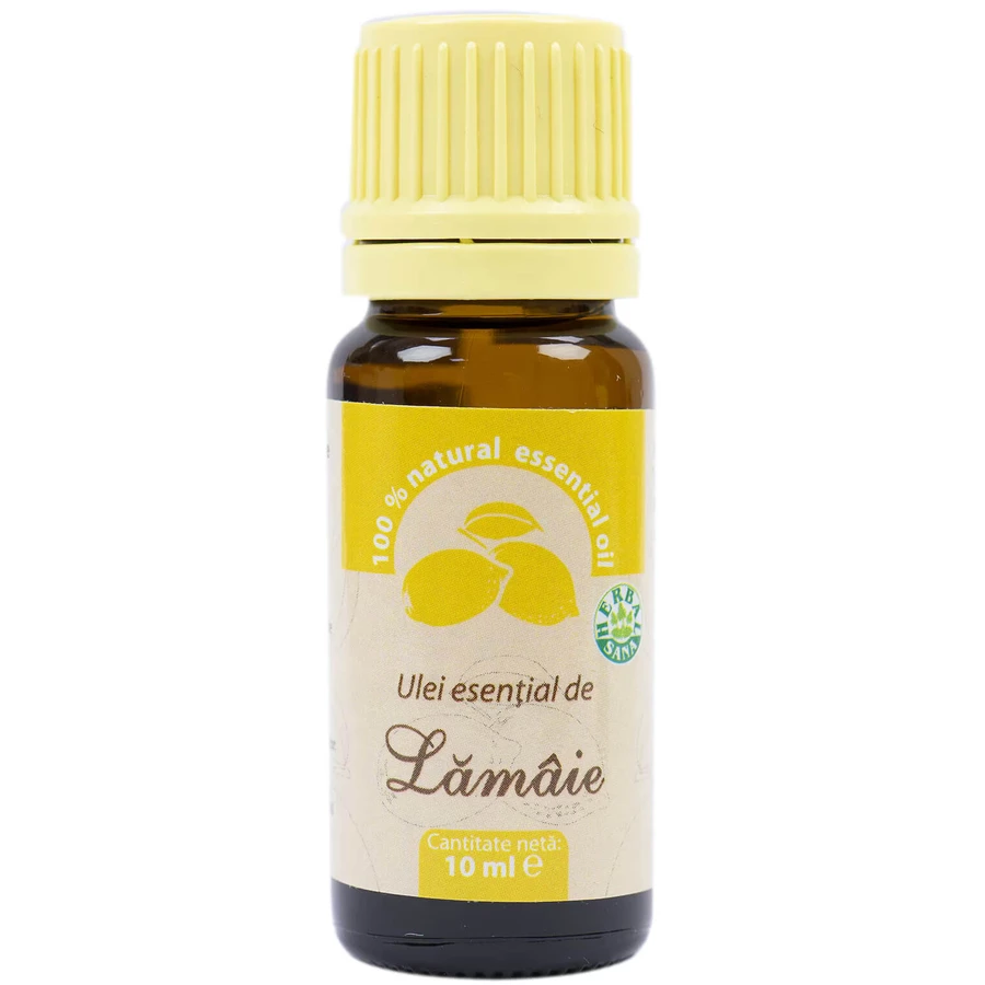 Olio essenziale di limone puro al 100%, 10 ml, Herbavit